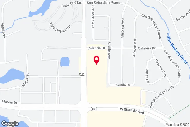 Google map of location for driving directions.