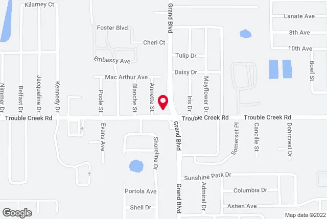 Google map of location for driving directions.