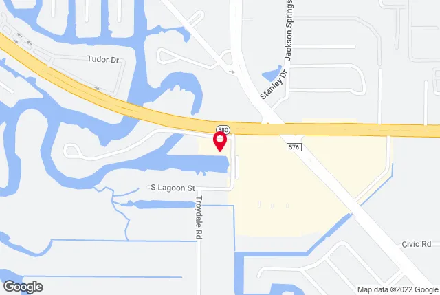 Google map of location for driving directions.