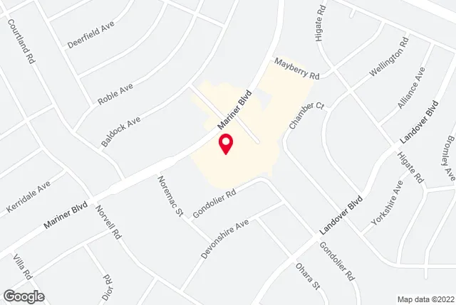 Google map of location for driving directions.