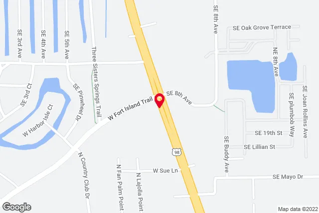 Google map of location for driving directions.