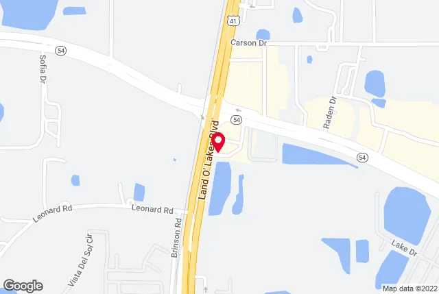 Google map of location for driving directions.