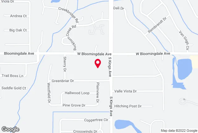 Google map of location for driving directions.