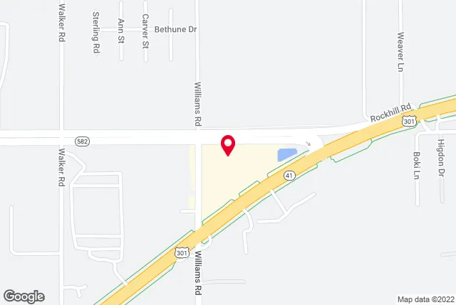 Google map of location for driving directions.