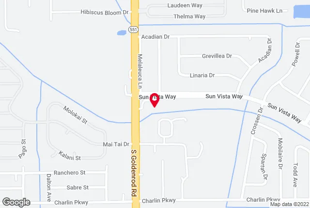 Google map of location for driving directions.