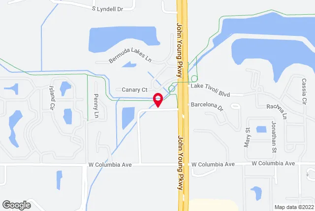 Google map of location for driving directions.