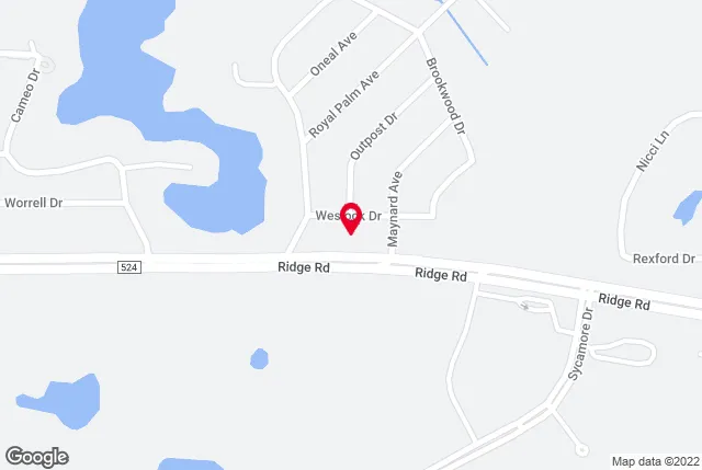 Google map of location for driving directions.