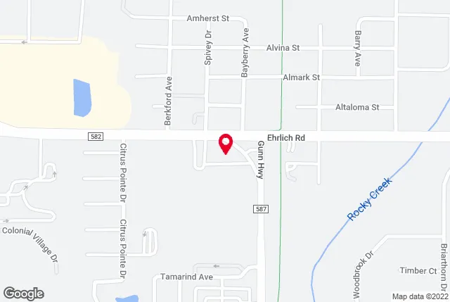 Google map of location for driving directions.