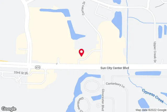 Google map of location for driving directions.