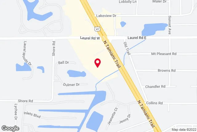 Google map of location for driving directions.