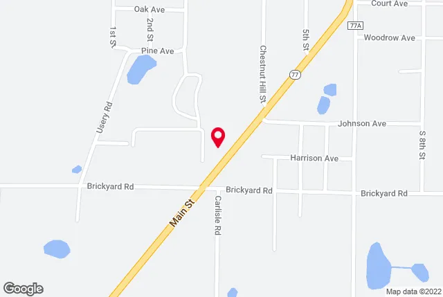 Google map of location for driving directions.