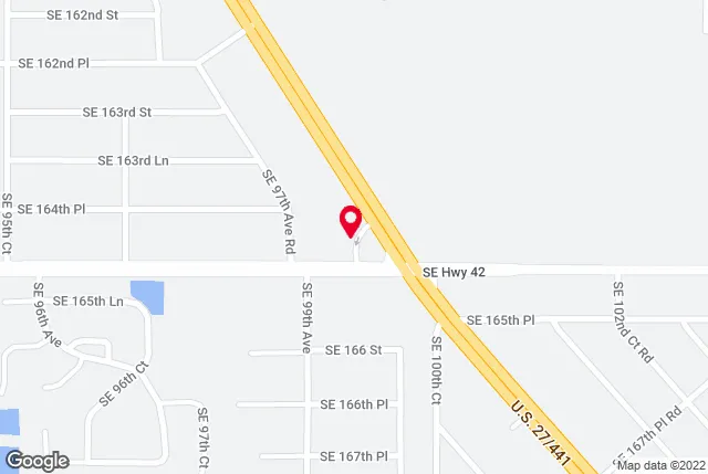 Google map of location for driving directions.