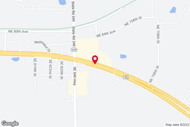 Google map of location for driving directions.