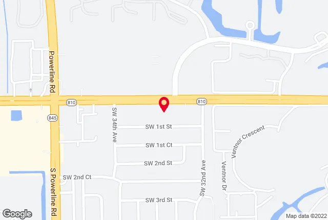 Google map of location for driving directions.