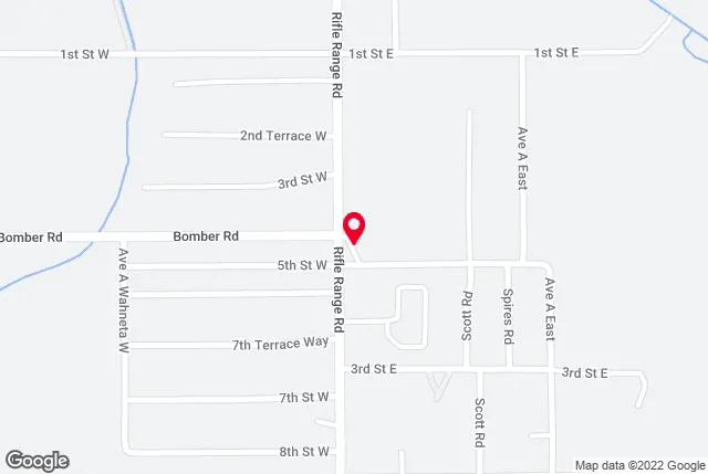 Google map of location for driving directions.