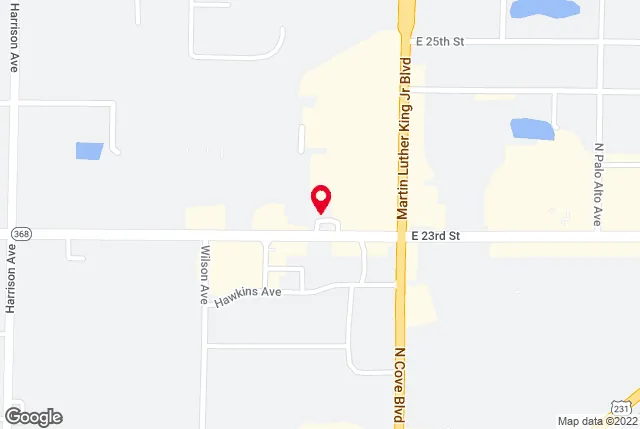 Google map of location for driving directions.