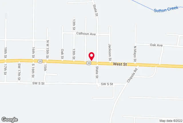 Google map of location for driving directions.