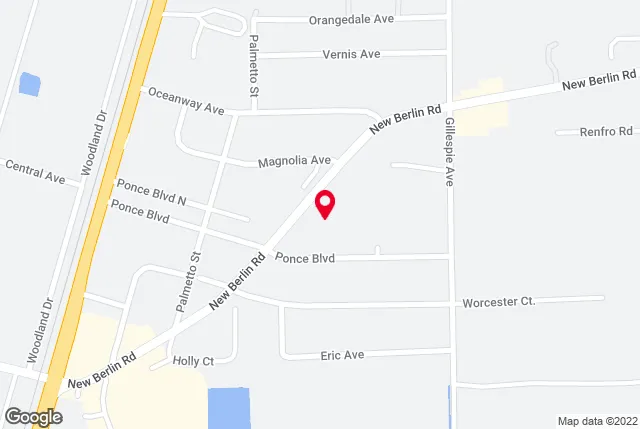 Google map of location for driving directions.