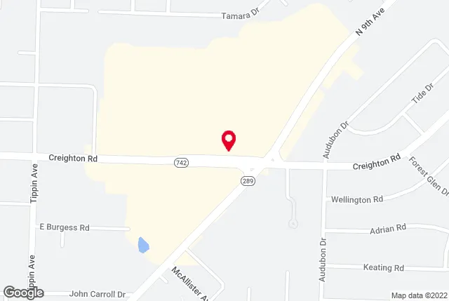 Google map of location for driving directions.