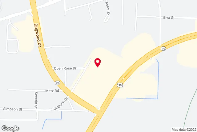 Google map of location for driving directions.