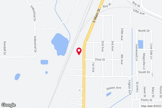 Google map of location for driving directions.