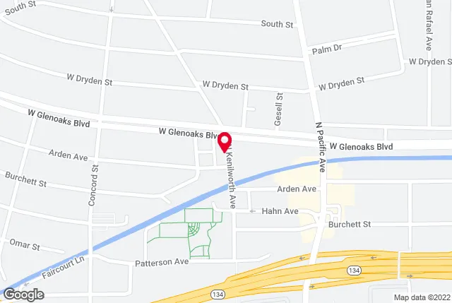 Google map of location for driving directions.