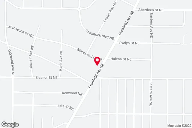 Google map of location for driving directions.