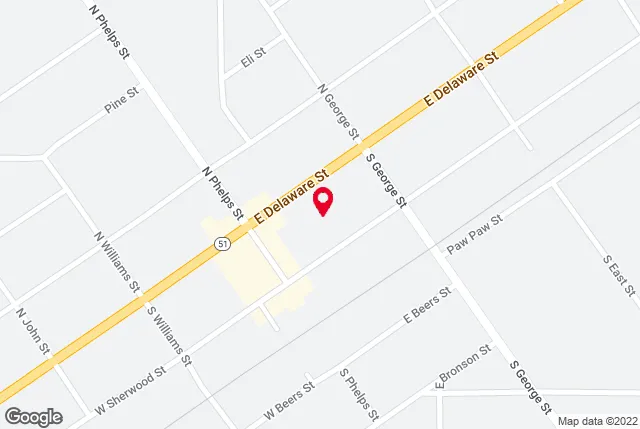 Google map of location for driving directions.