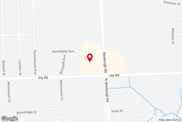 Google map of location for driving directions.