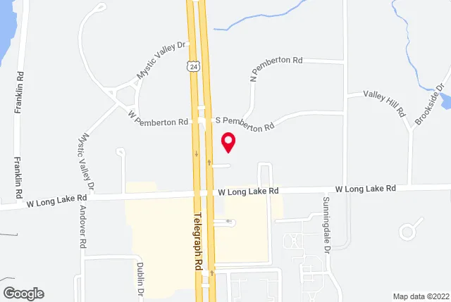 Google map of location for driving directions.