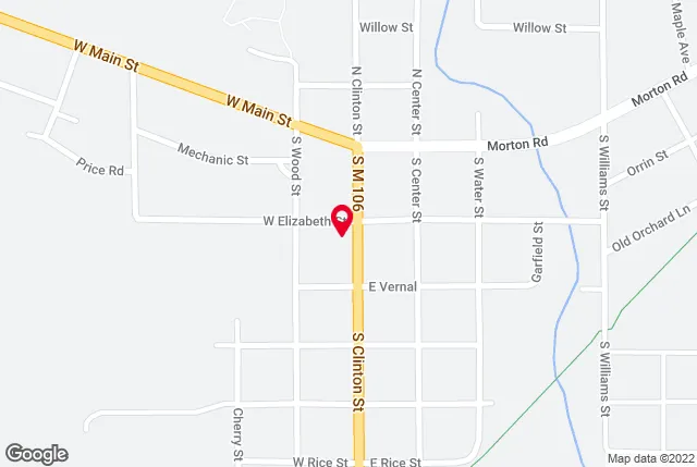 Google map of location for driving directions.