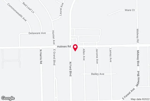 Google map of location for driving directions.