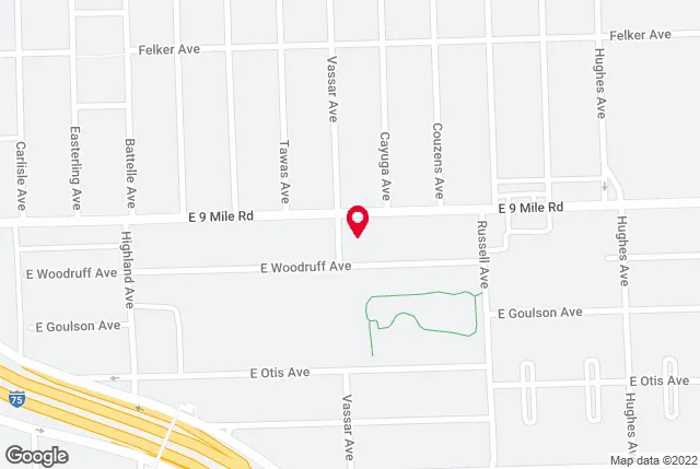 Google map of location for driving directions.