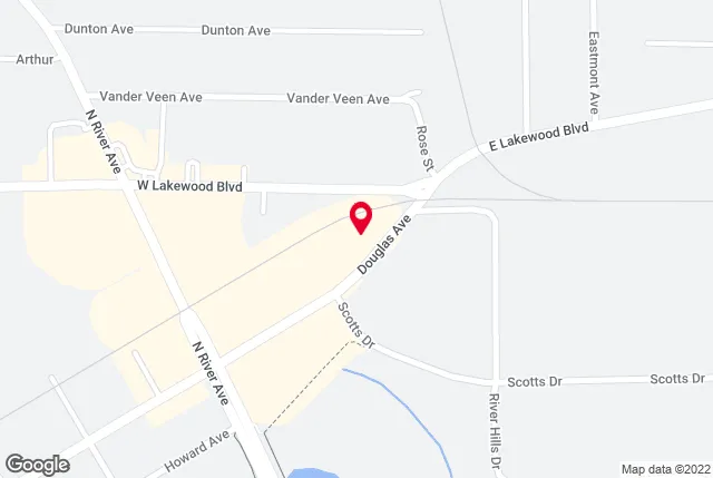 Google map of location for driving directions.