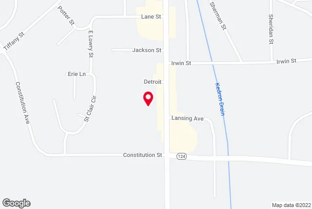 Google map of location for driving directions.