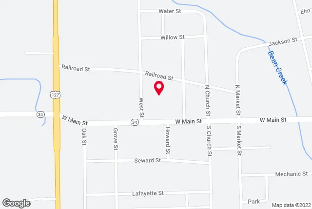 Google map of location for driving directions.