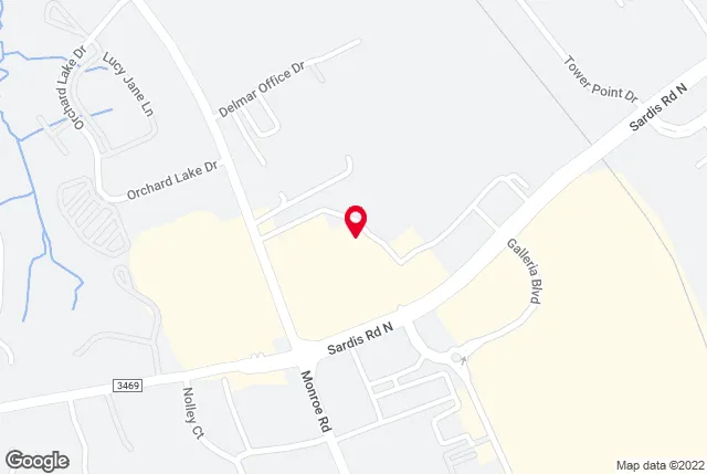 Google map of location for driving directions.