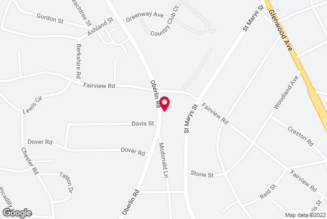 Google map of location for driving directions.