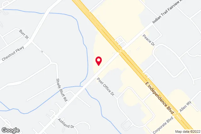 Google map of location for driving directions.