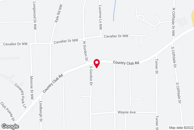 Google map of location for driving directions.