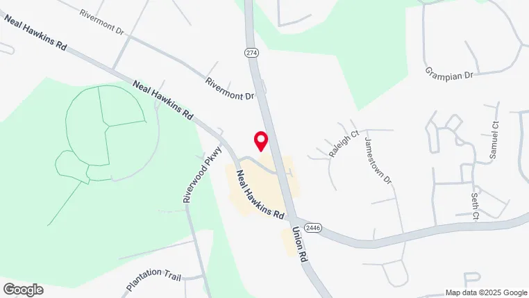 Google map of location for driving directions.