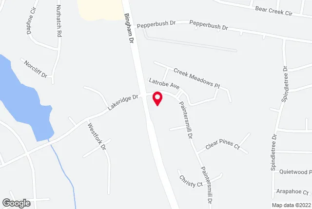 Google map of location for driving directions.