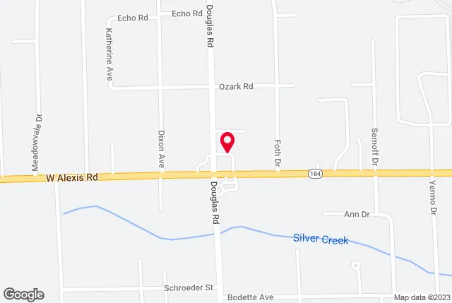 Google map of location for driving directions.