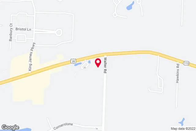 Google map of location for driving directions.