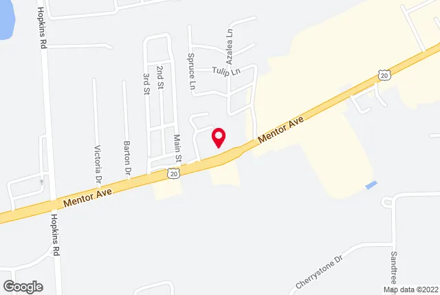 Google map of location for driving directions.