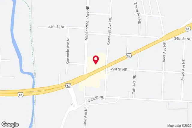 Google map of location for driving directions.