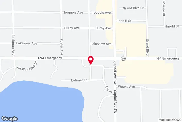 Google map of location for driving directions.