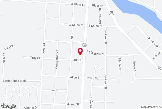 Google map of location for driving directions.