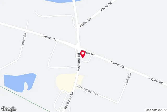 Google map of location for driving directions.