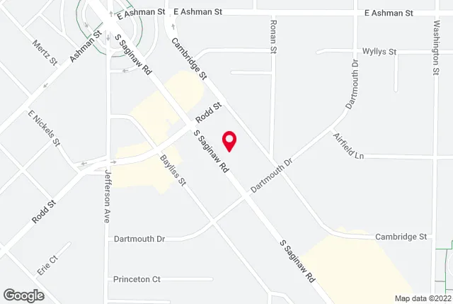 Google map of location for driving directions.